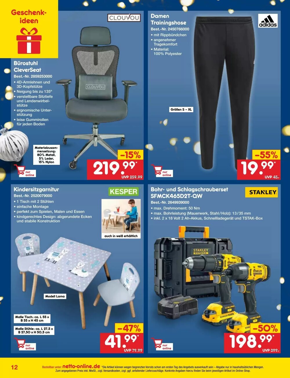 Netto Marken-Discount Prospekt (ab 01.12.2025) zum Blättern - Seite 12
