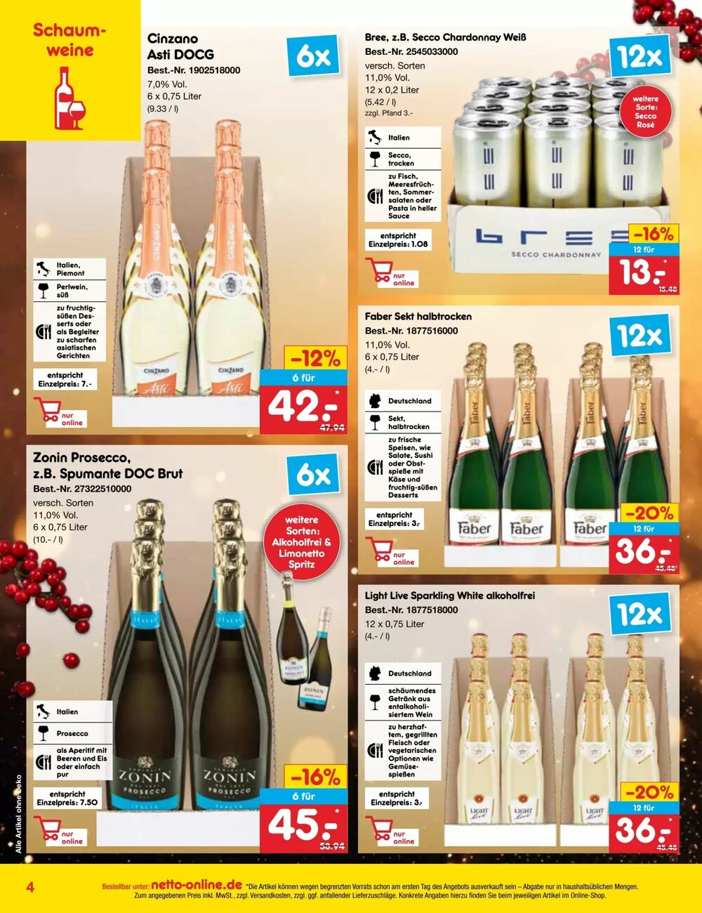 Netto Marken-Discount Prospekt (ab 01.12.2025) zum Blättern - Seite 4