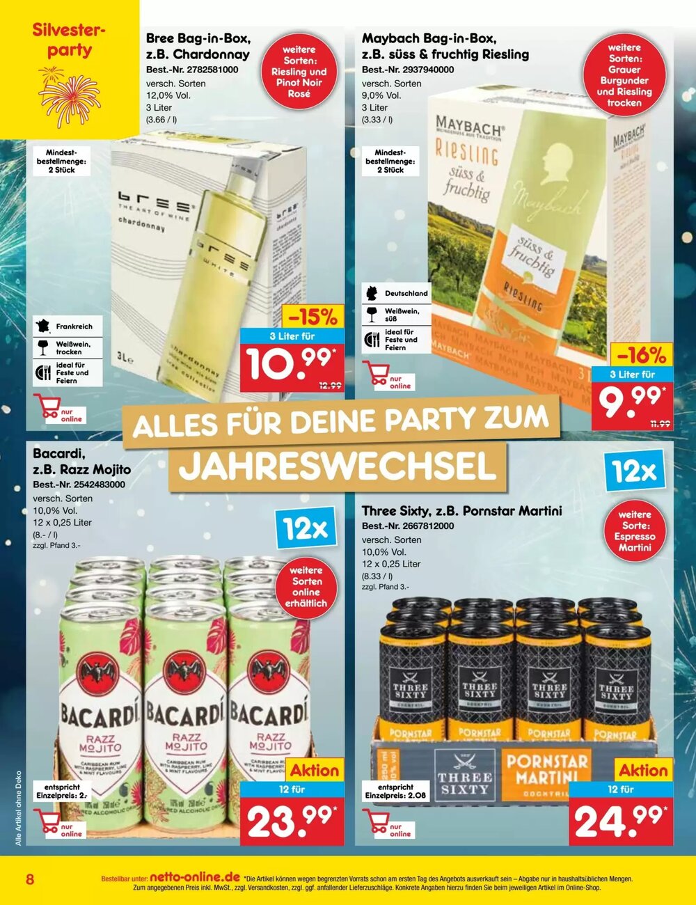 Netto Marken-Discount Prospekt (ab 01.12.2025) zum Blättern - Seite 8