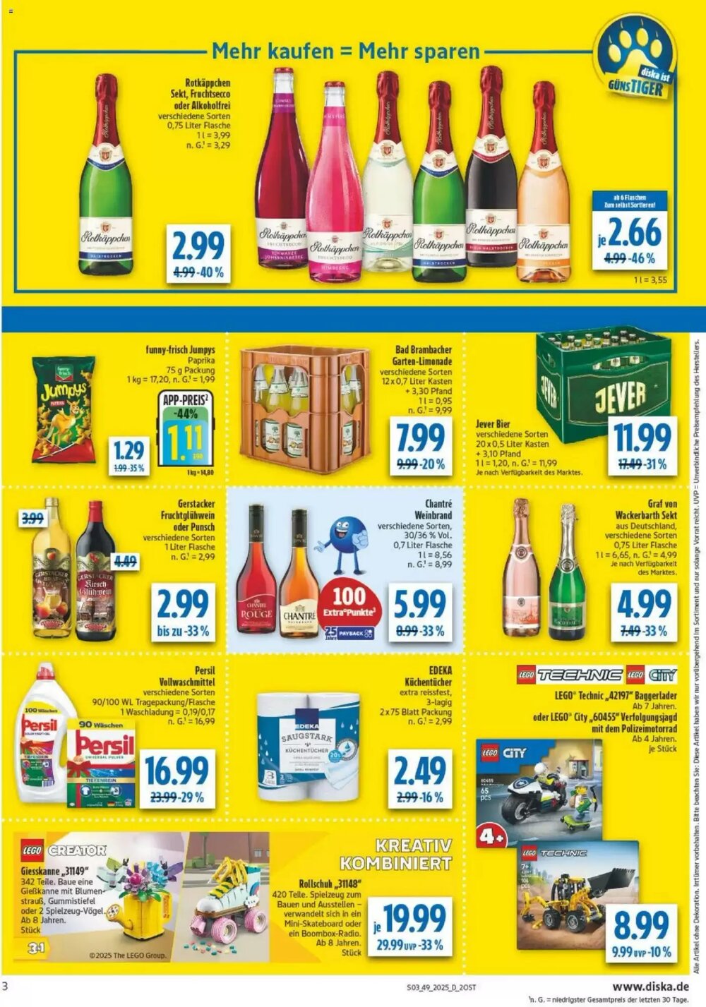 diska Prospekt (ab 01.12.2025) zum Blättern - Seite 3