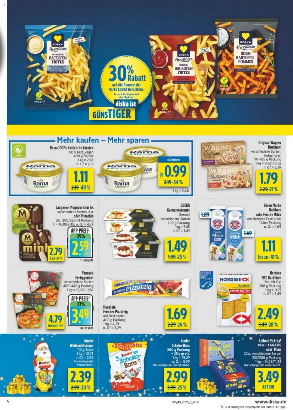 diska Prospekt (ab 01.12.2025) zum Blättern - Seite 5