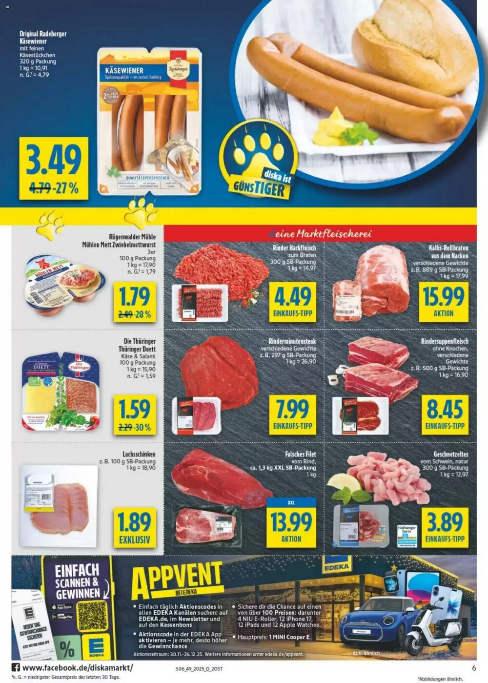 diska Prospekt (ab 01.12.2025) zum Blättern - Seite 6