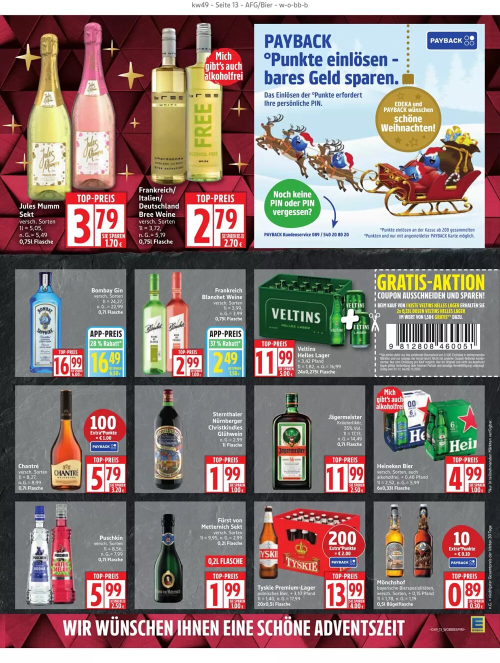 Edeka Prospekt (ab 01.12.2025) zum Blättern - Seite 13