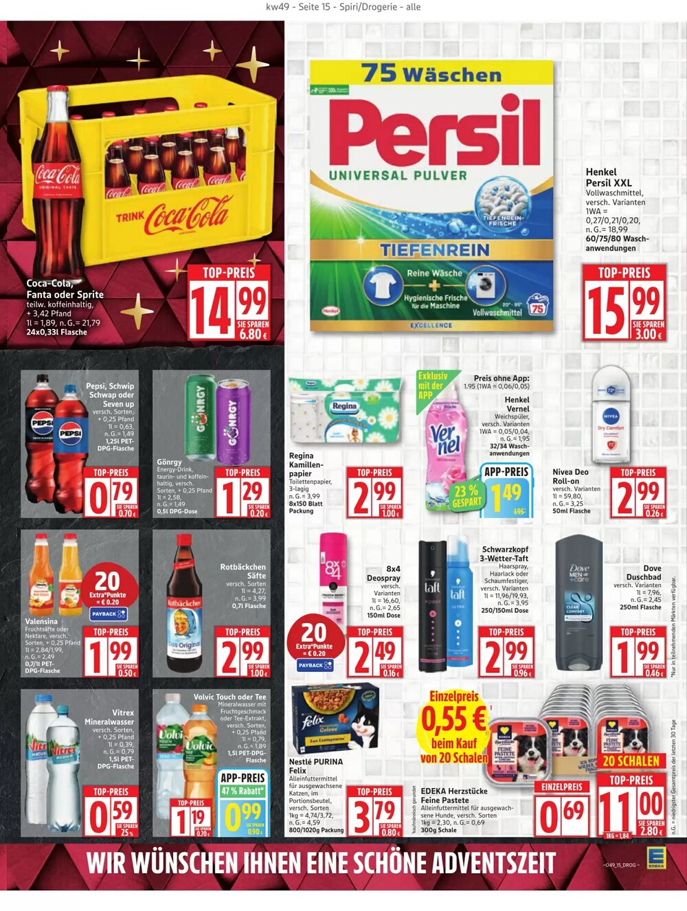 Edeka Prospekt (ab 01.12.2025) zum Blättern - Seite 15