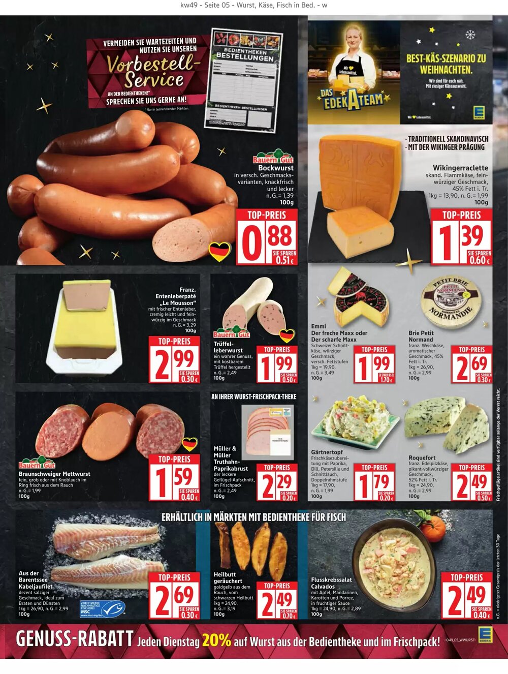 Edeka Prospekt (ab 01.12.2025) zum Blättern - Seite 5