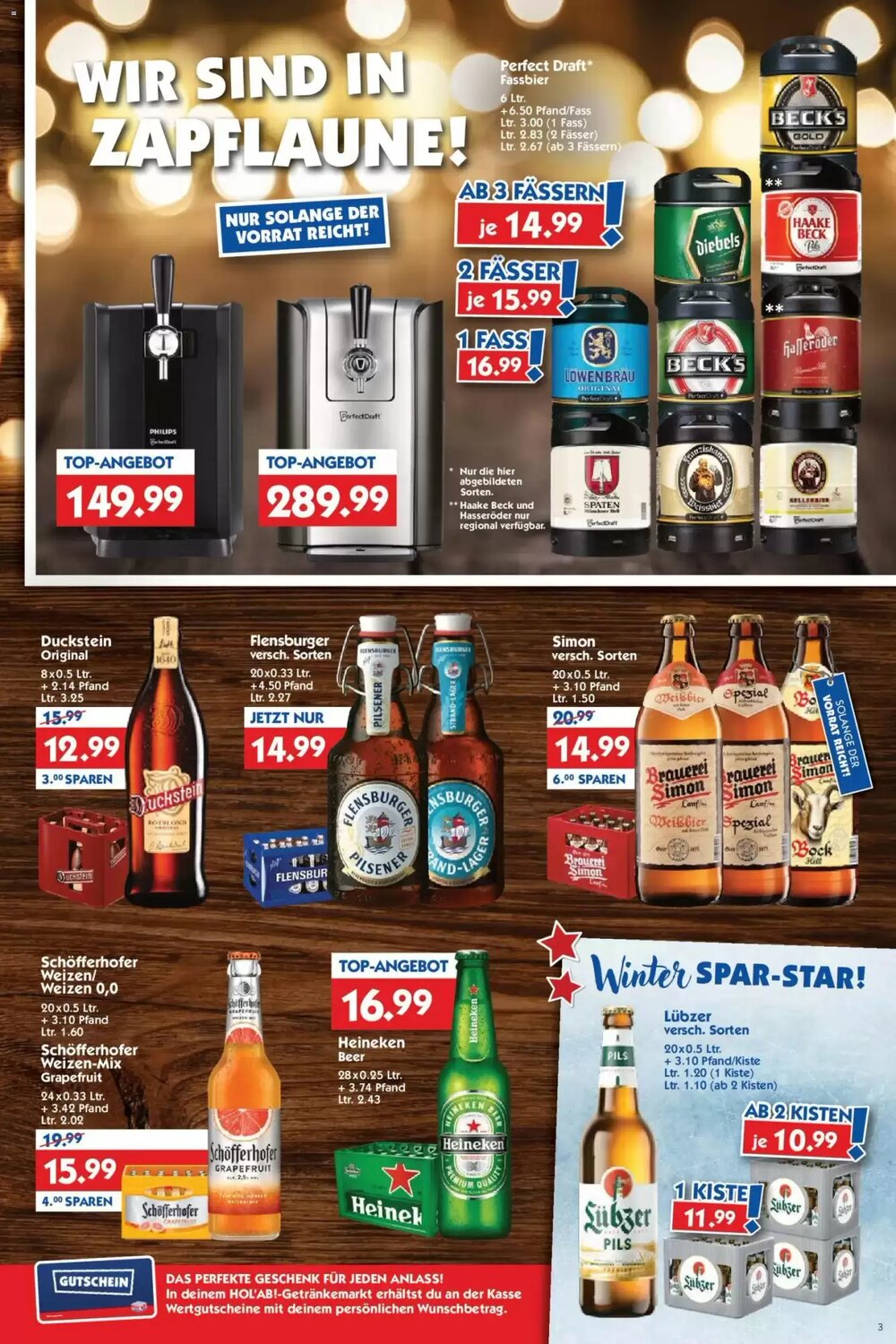 Hol'ab Getränkemarkt Prospekt (ab 01.12.2025) zum Blättern - Seite 3