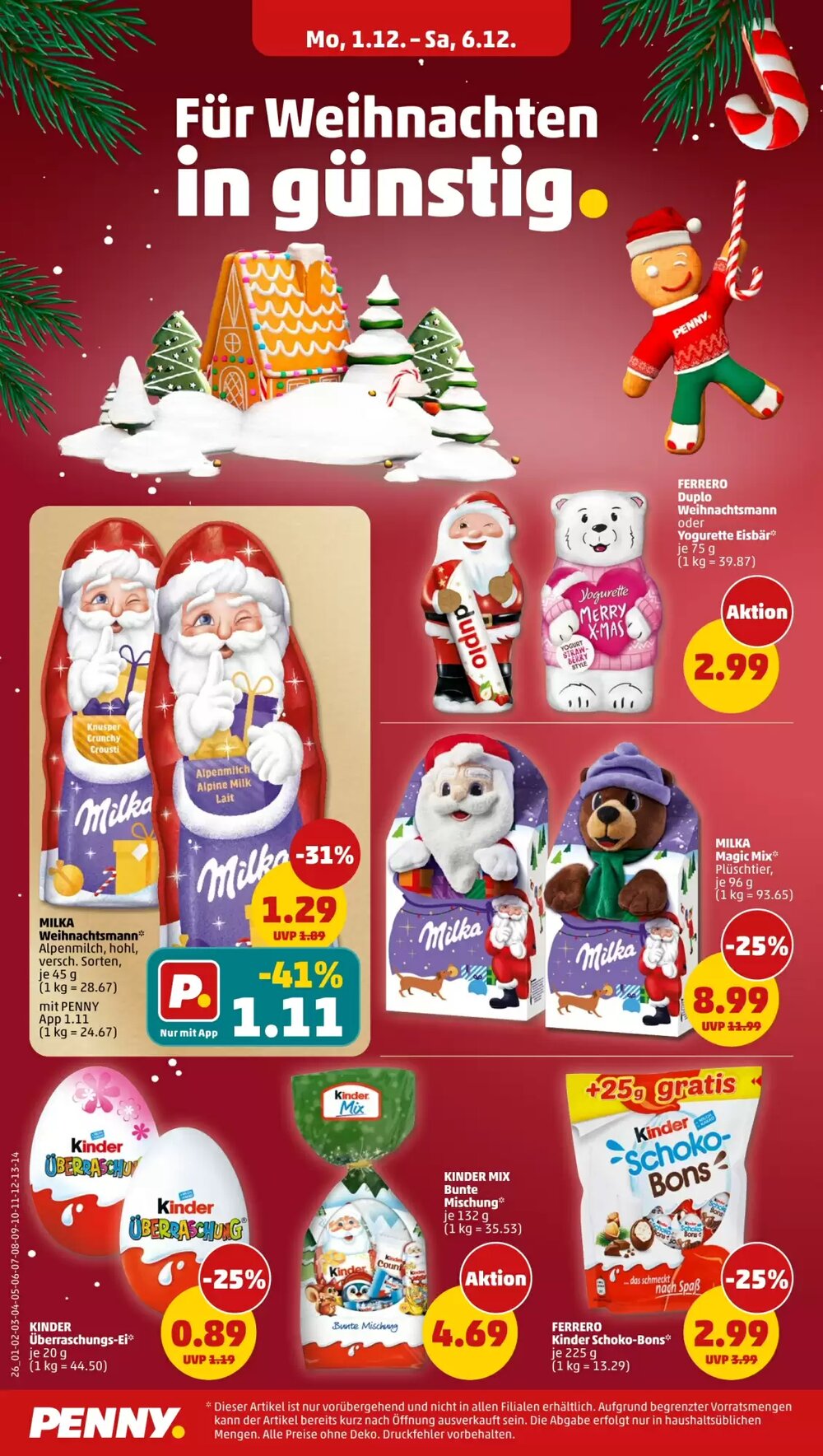 PENNY Prospekt (ab 01.12.2025) zum Blättern - Seite 26