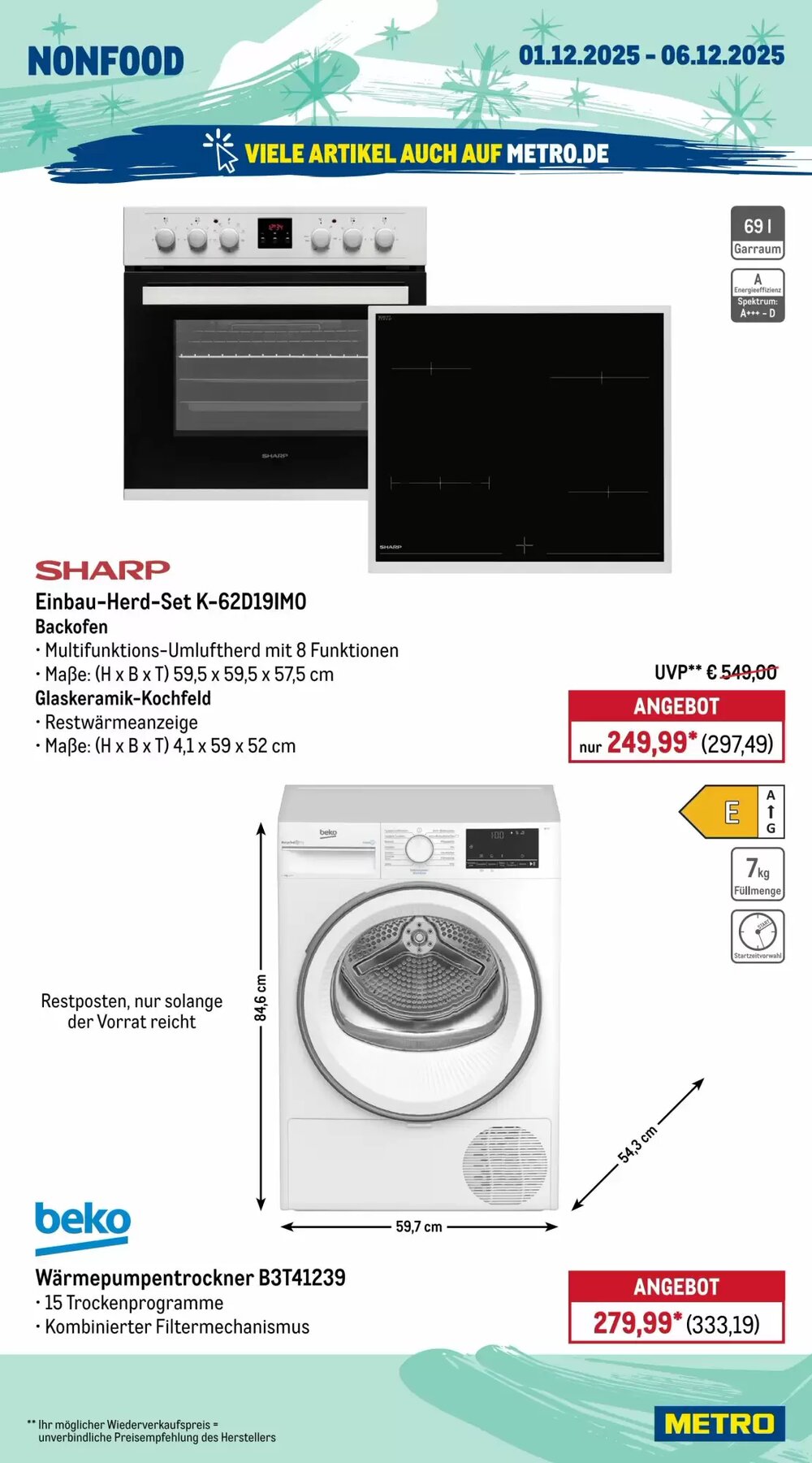 METRO Prospekt (ab 01.12.2025) zum Blättern - Seite 19