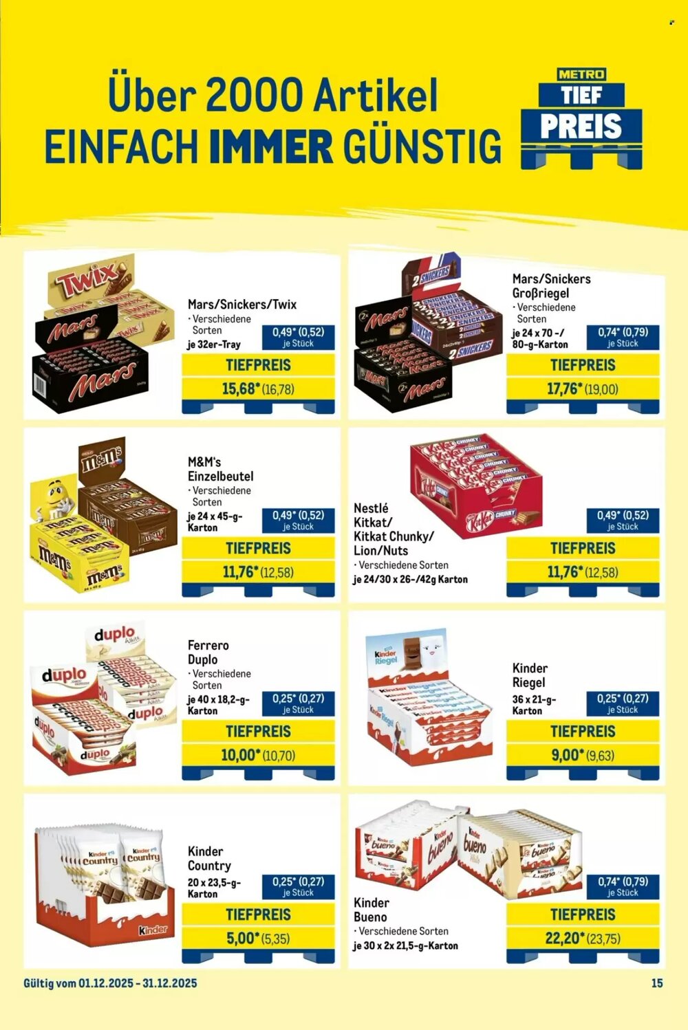 METRO Prospekt (ab 01.12.2025) zum Blättern - Seite 15