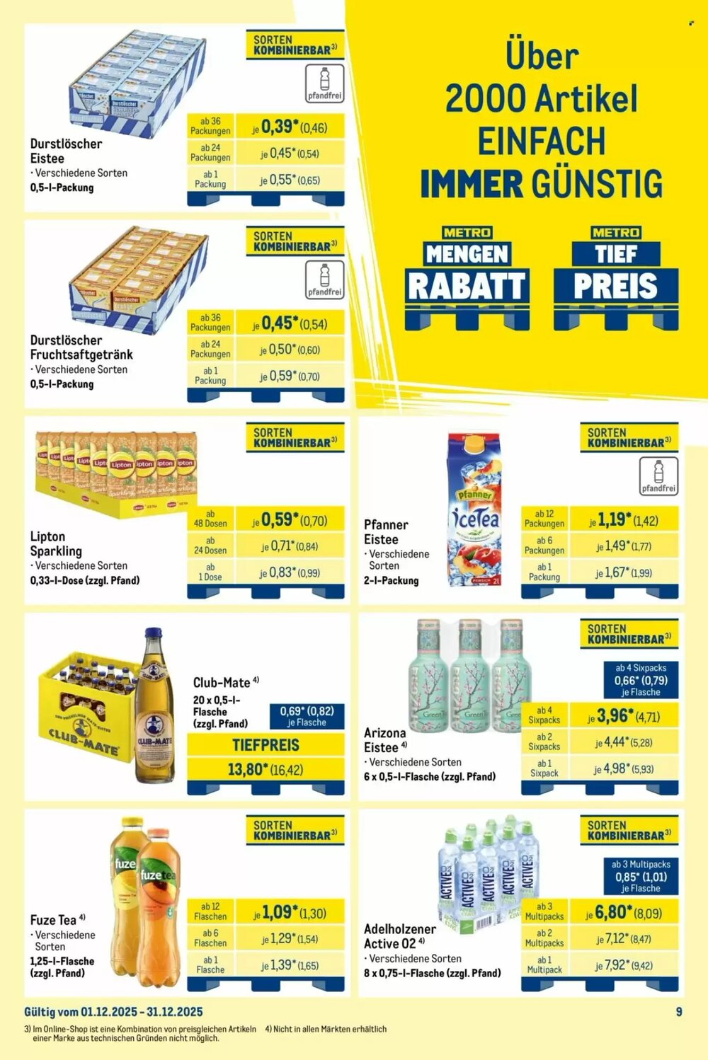 METRO Prospekt (ab 01.12.2025) zum Blättern - Seite 9