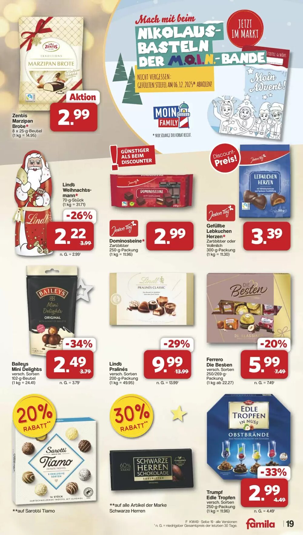 Famila Nord West Prospekt (ab 01.12.2025) zum Blättern - Seite 19