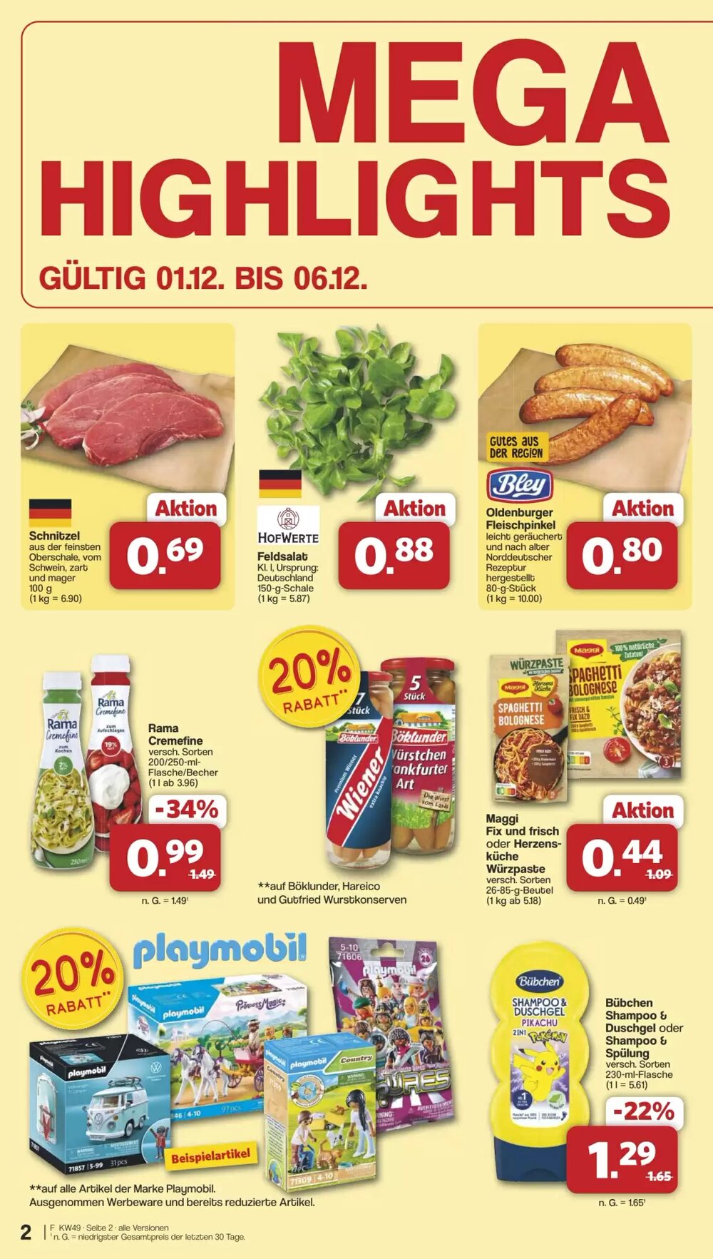 Famila Nord West Prospekt (ab 01.12.2025) zum Blättern - Seite 2