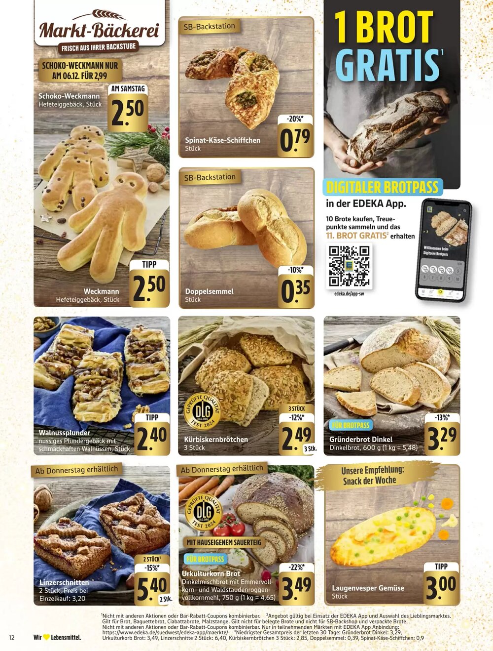 Schmidt's Märkte Prospekt (ab 01.12.2025) zum Blättern - Seite 12