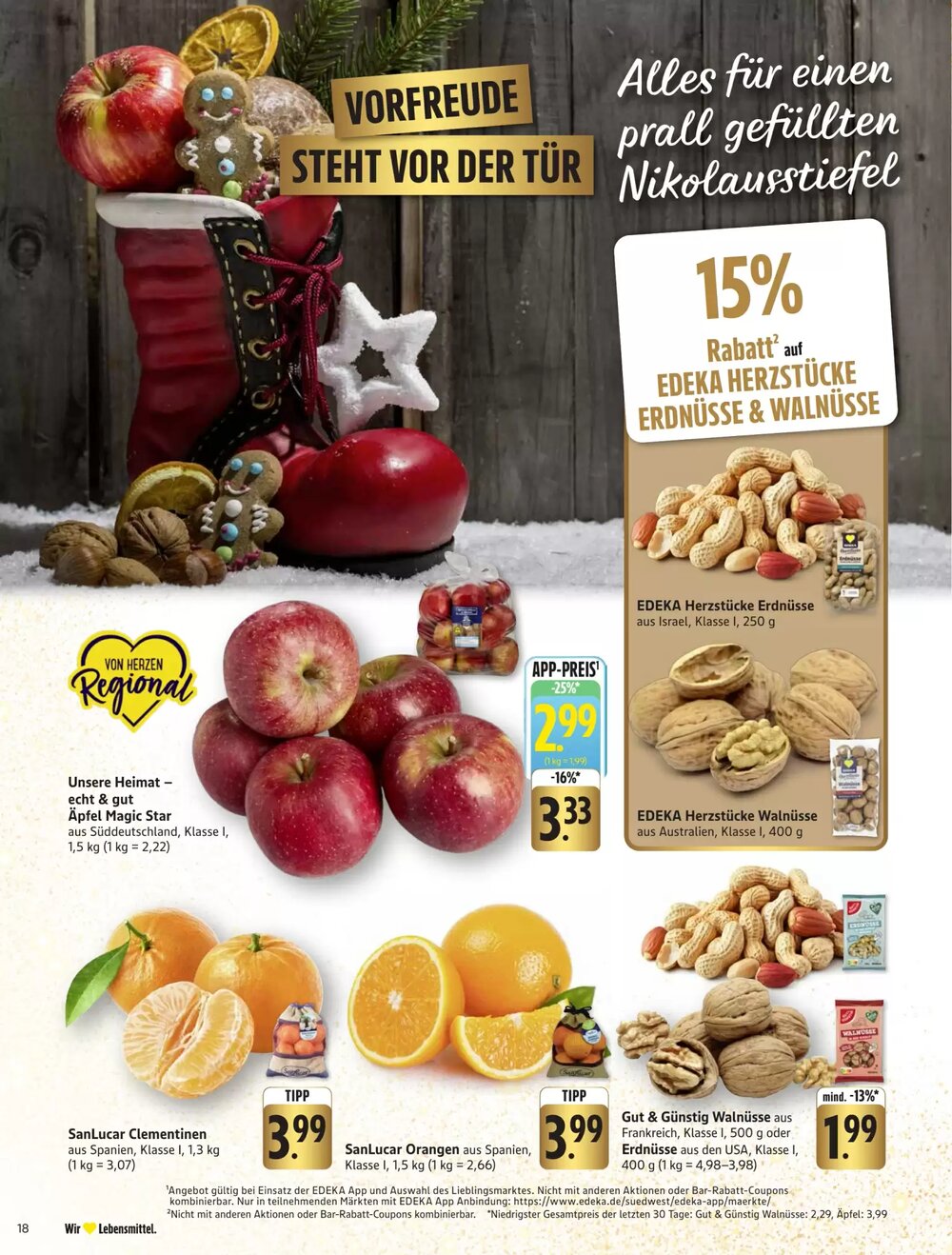 Schmidt's Märkte Prospekt (ab 01.12.2025) zum Blättern - Seite 18