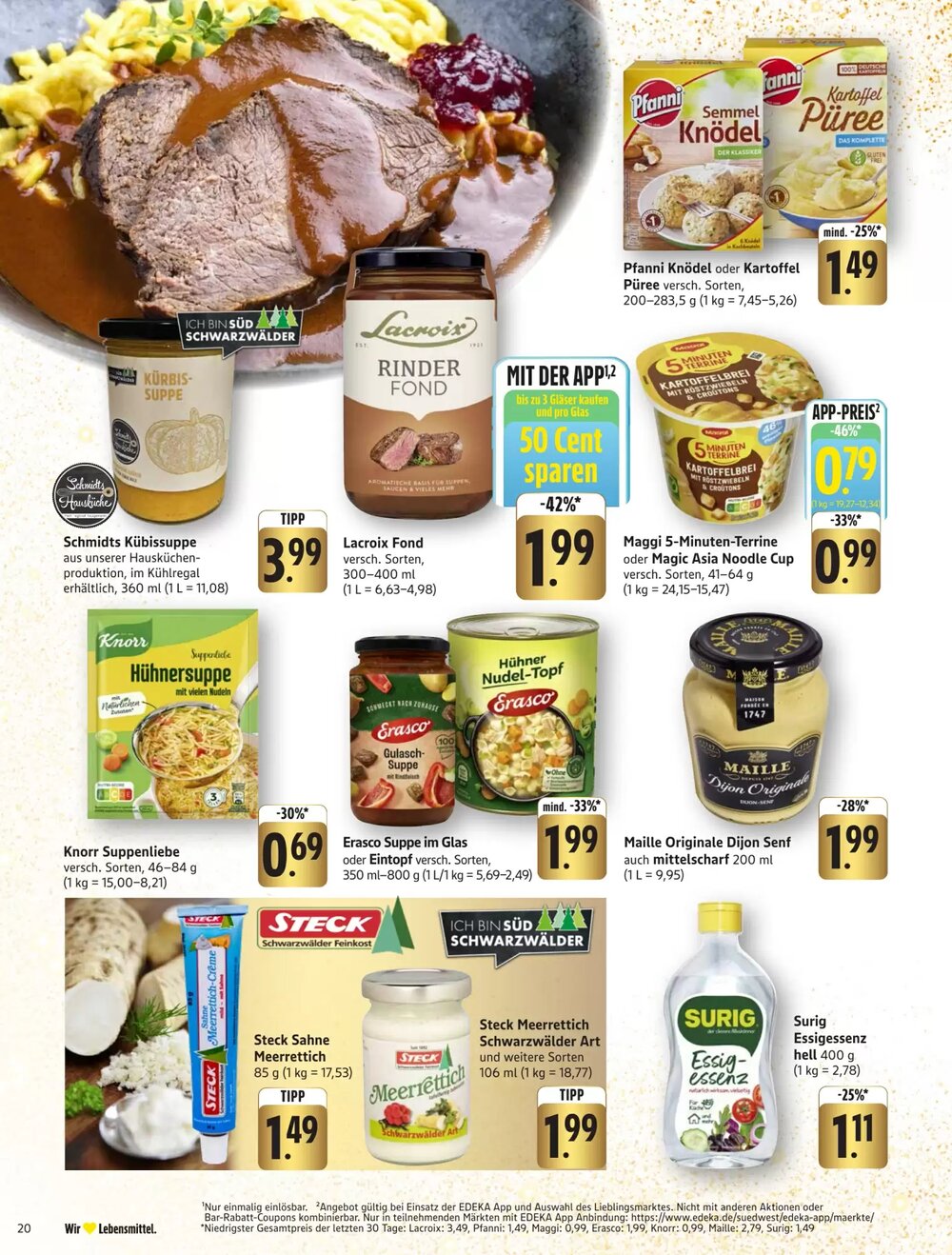 Schmidt's Märkte Prospekt (ab 01.12.2025) zum Blättern - Seite 20