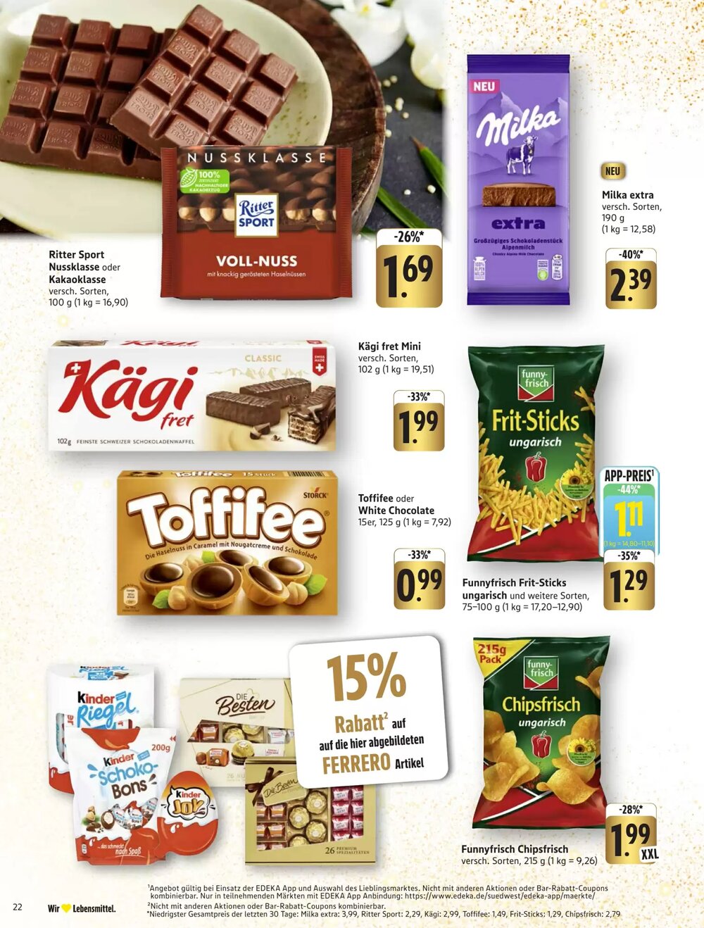 Schmidt's Märkte Prospekt (ab 01.12.2025) zum Blättern - Seite 22