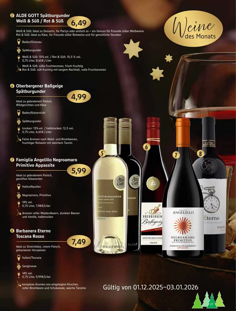 Schmidt's Märkte Prospekt (ab 01.12.2025) zum Blättern - Seite 27