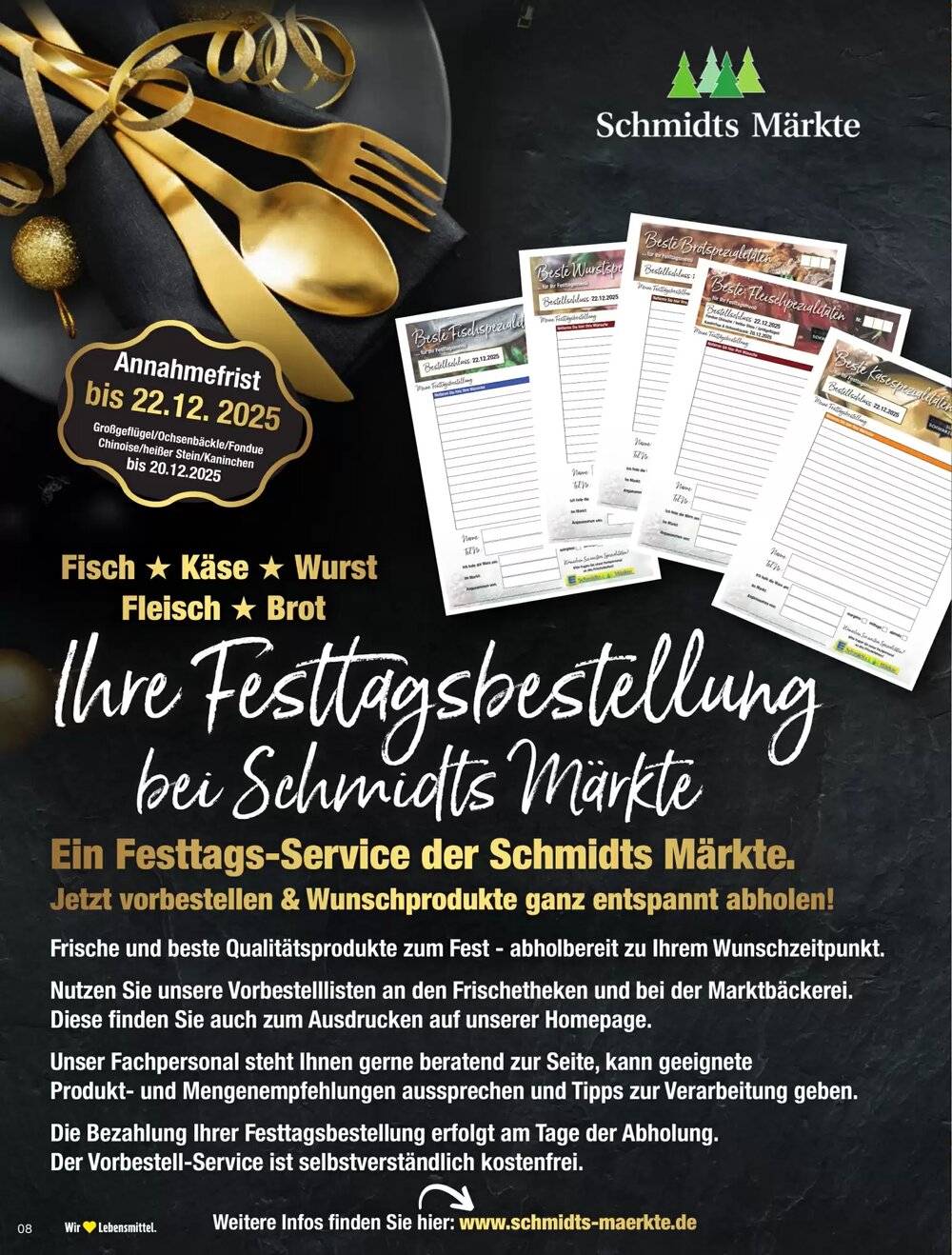Schmidt's Märkte Prospekt (ab 01.12.2025) zum Blättern - Seite 8