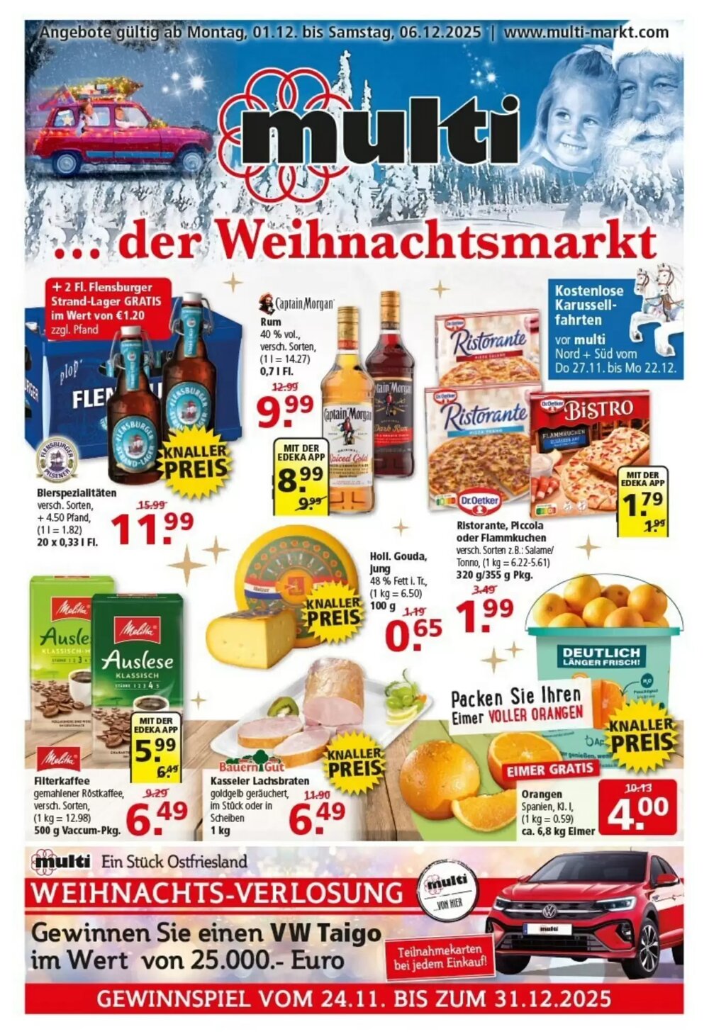 Multi Markt Prospekt (ab 01.12.2025) zum Blättern - Seite 1