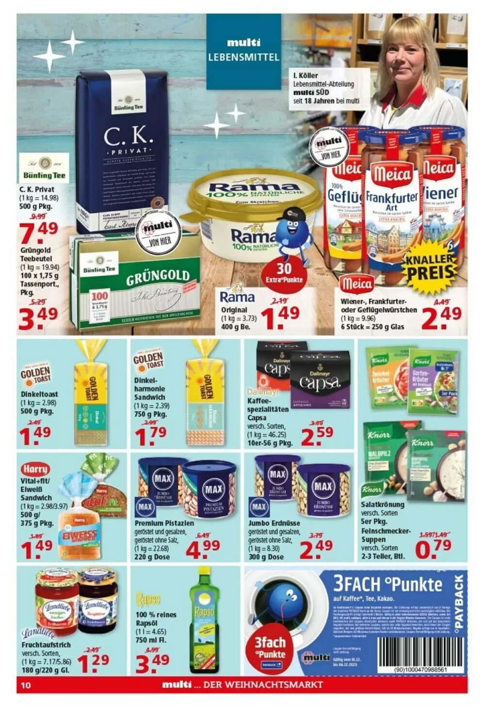 Multi Markt Prospekt (ab 01.12.2025) zum Blättern - Seite 10