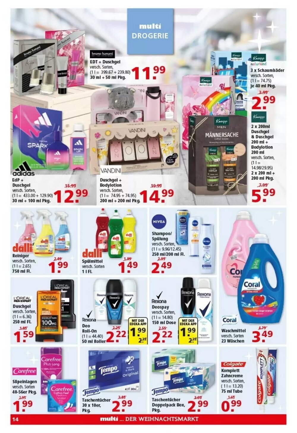 Multi Markt Prospekt (ab 01.12.2025) zum Blättern - Seite 14