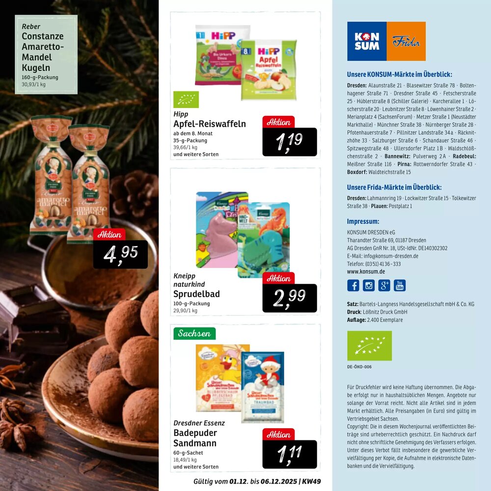 KONSUM Prospekt (ab 01.12.2025) zum Blättern - Seite 12