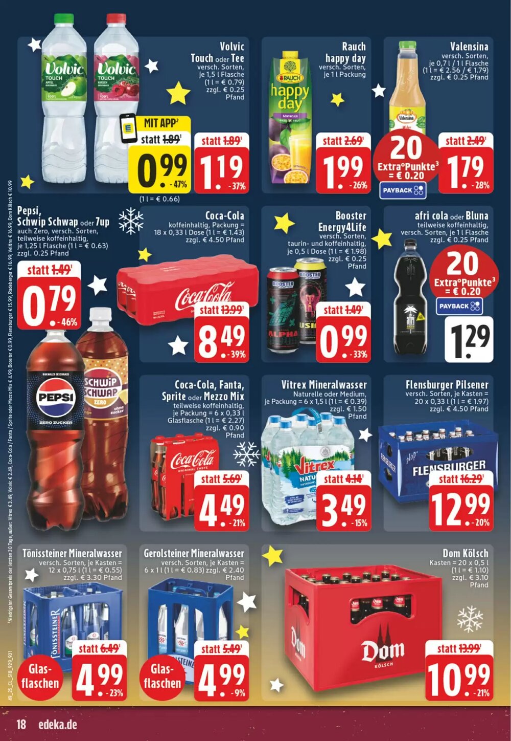 EDEKA Vogl Prospekt (ab 01.12.2025) zum Blättern - Seite 18