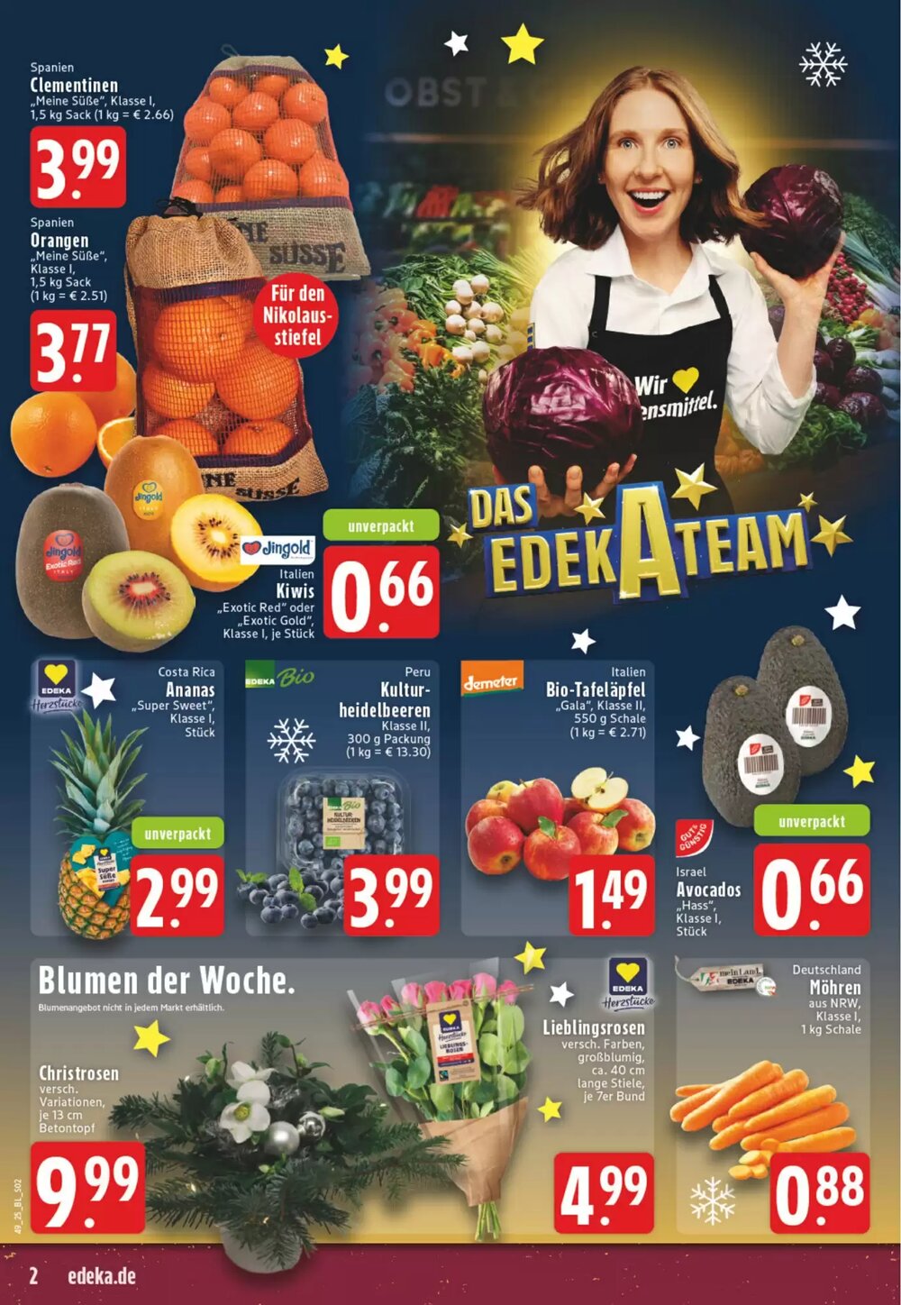 EDEKA Vogl Prospekt (ab 01.12.2025) zum Blättern - Seite 2