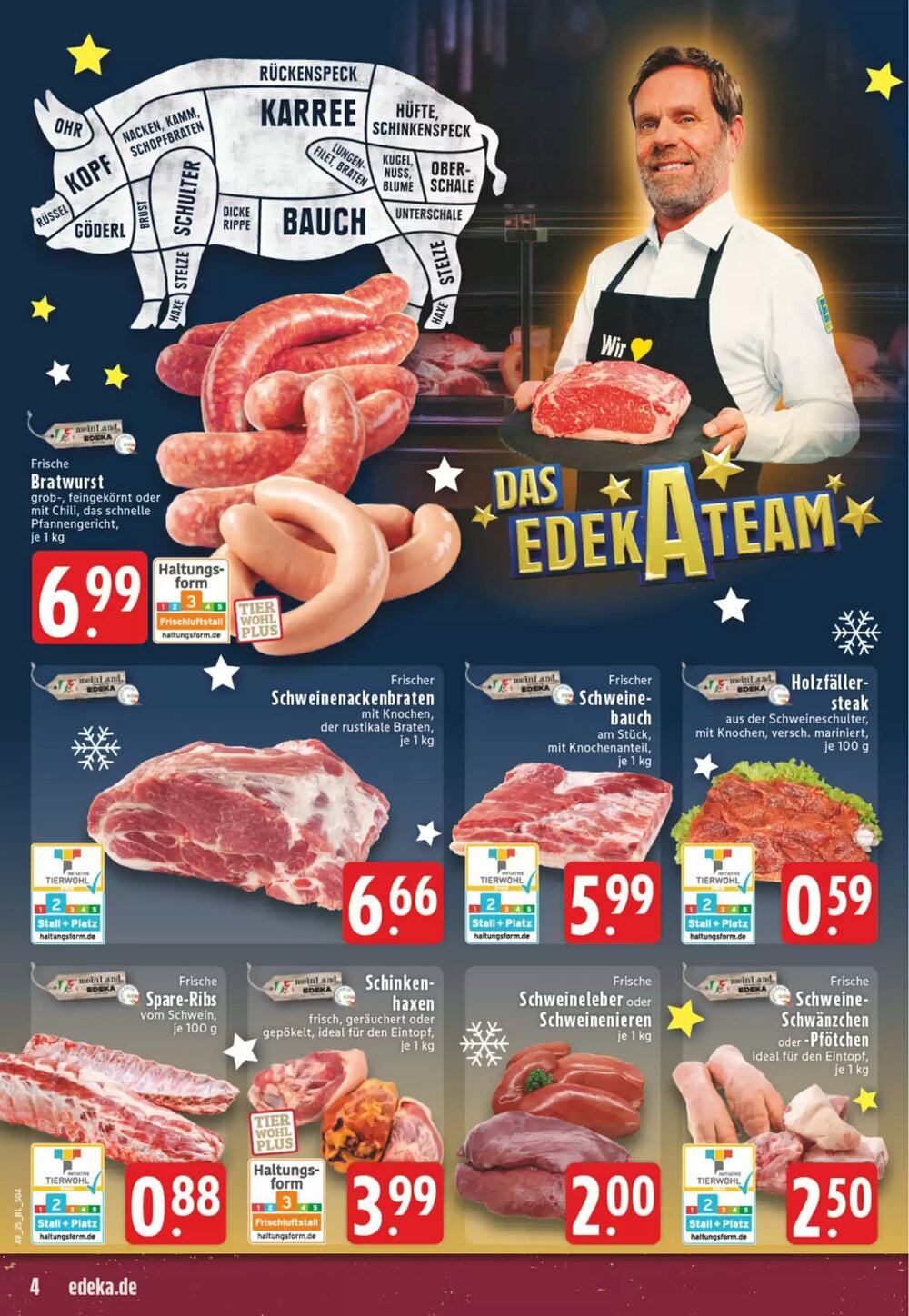 EDEKA Vogl Prospekt (ab 01.12.2025) zum Blättern - Seite 4