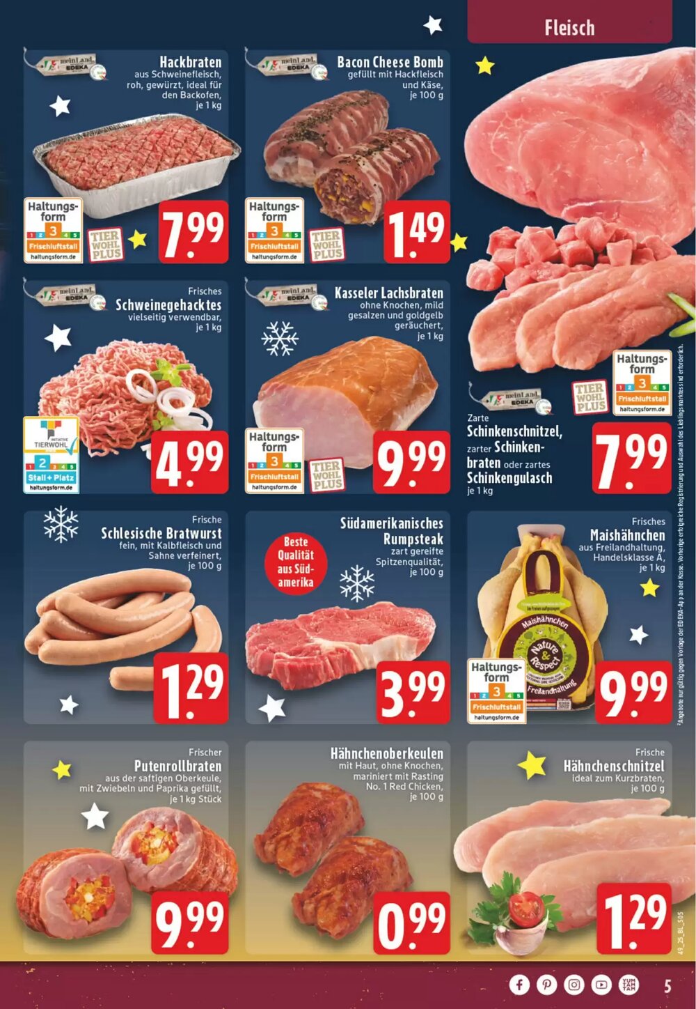 EDEKA Vogl Prospekt (ab 01.12.2025) zum Blättern - Seite 5