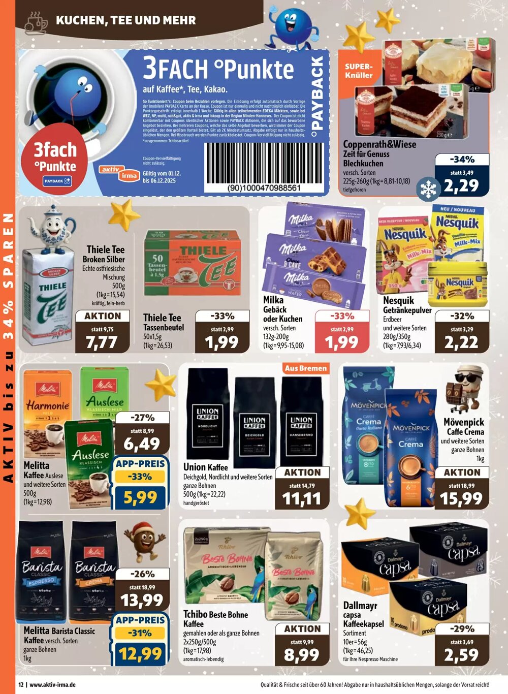 Aktiv Irma Prospekt (ab 01.12.2025) zum Blättern - Seite 12