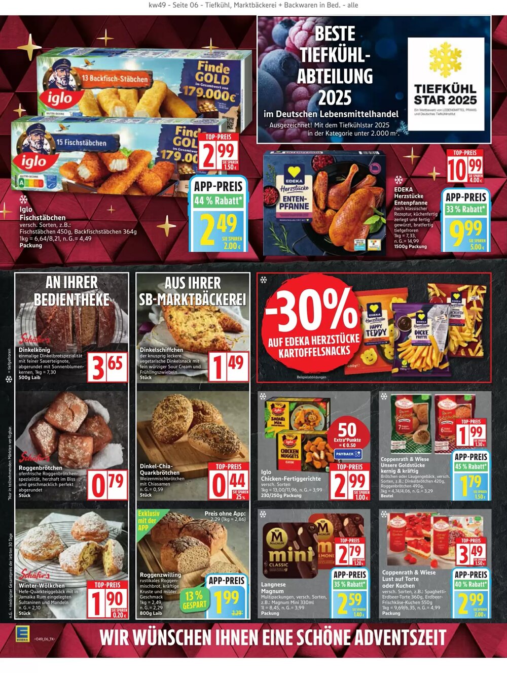 Edeka Prospekt (ab 01.12.2025) zum Blättern - Seite 6