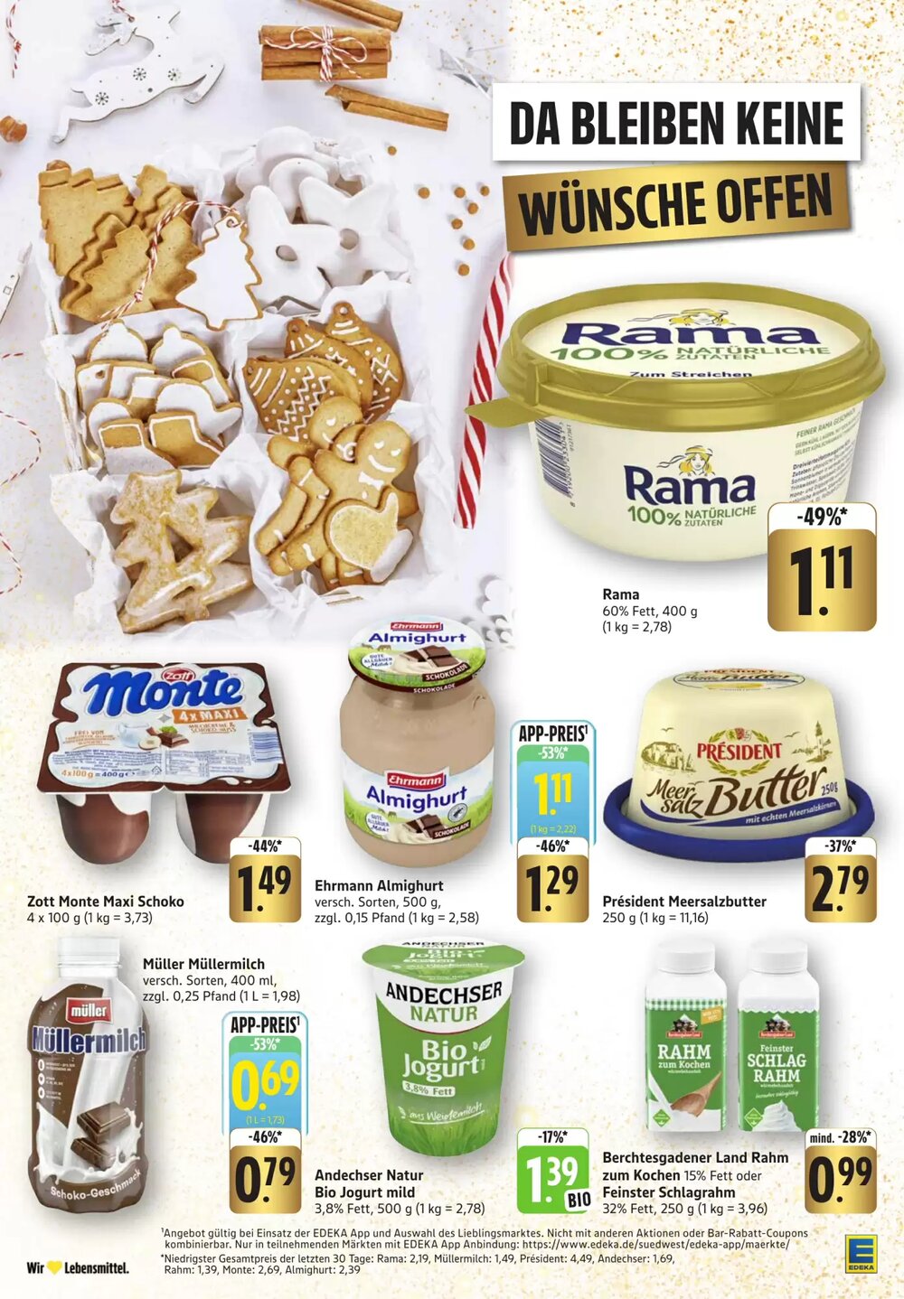 Edeka Prospekt (ab 01.12.2025) zum Blättern - Seite 16