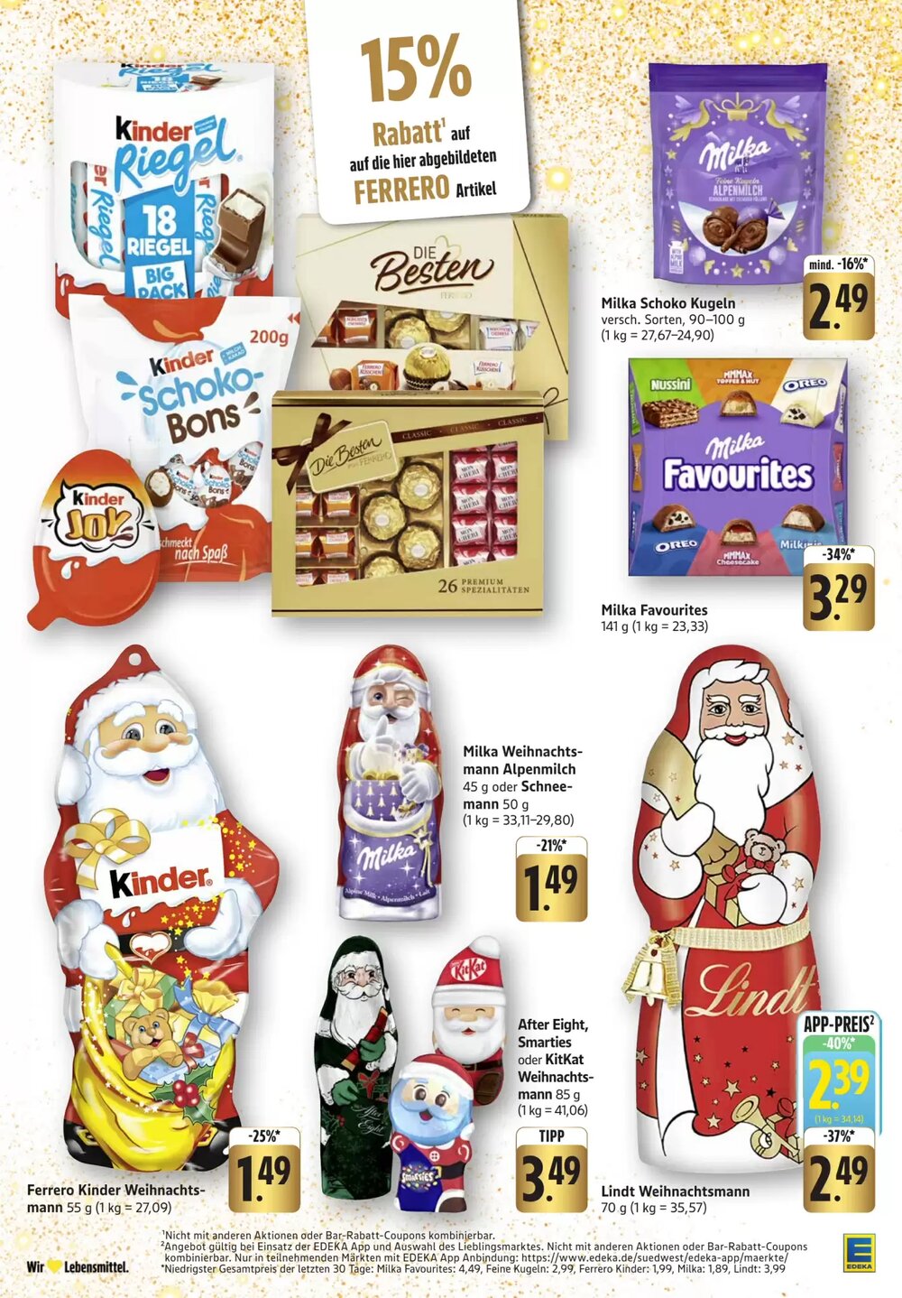 Edeka Prospekt (ab 01.12.2025) zum Blättern - Seite 19