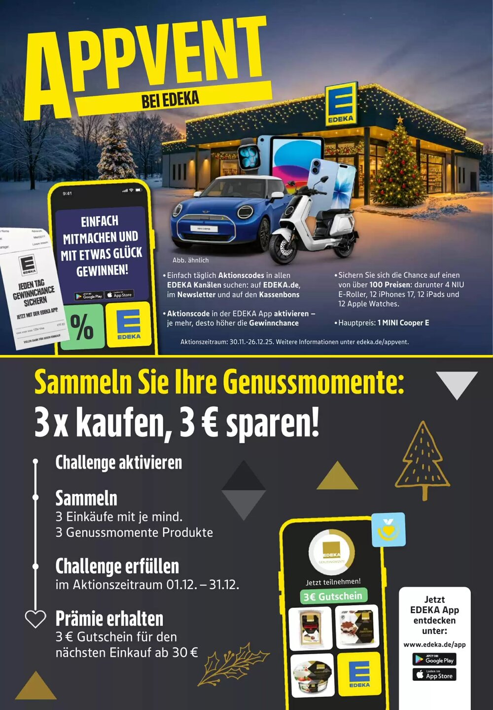 Edeka Prospekt (ab 01.12.2025) zum Blättern - Seite 21