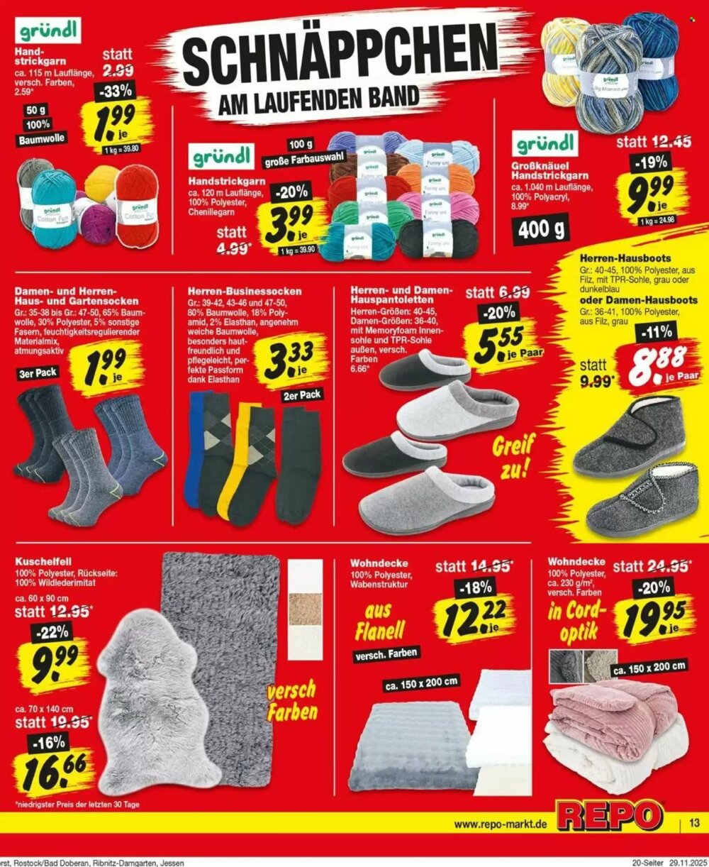 Repo Markt Prospekt (ab 01.12.2025) zum Blättern - Seite 13