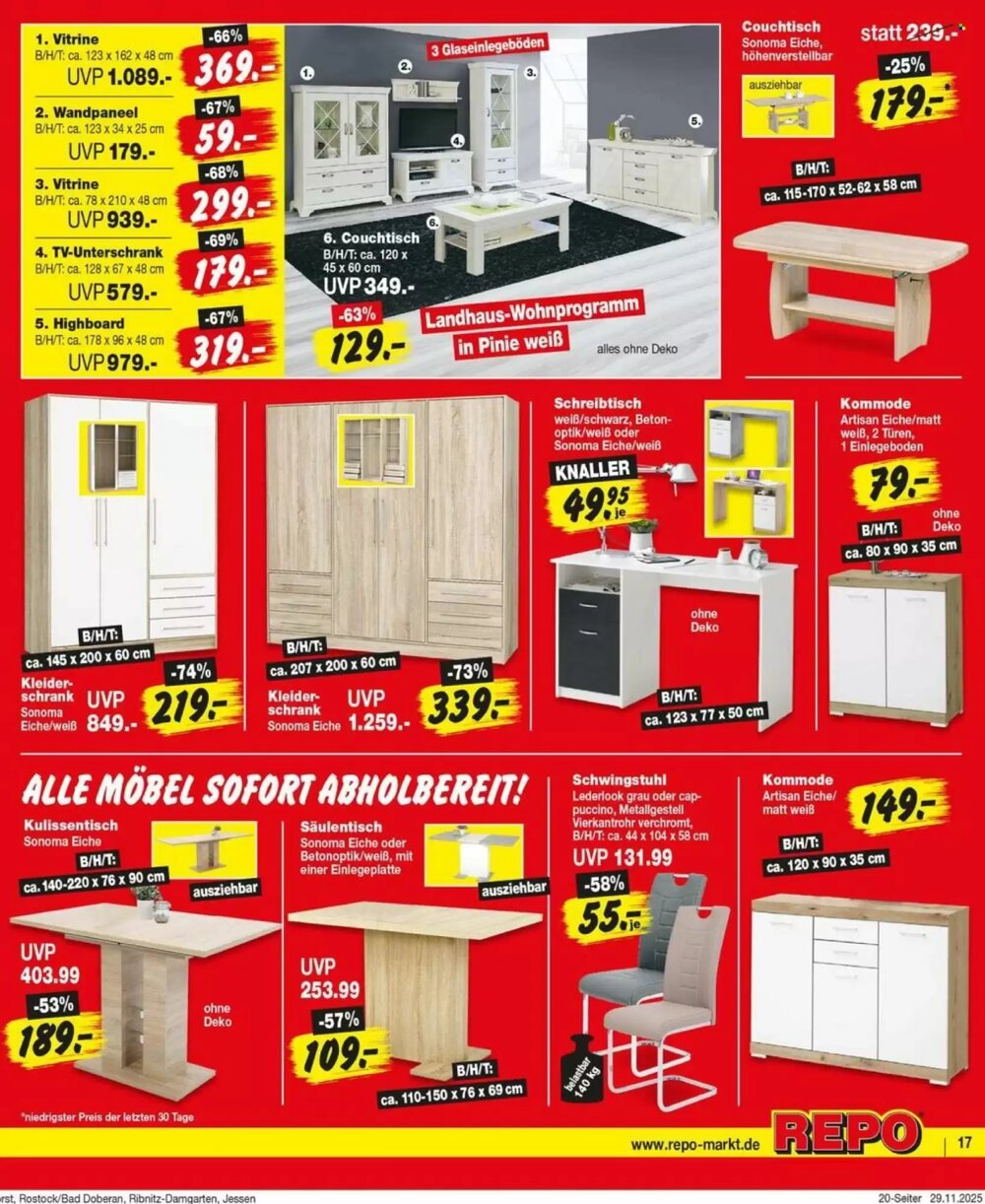 Repo Markt Prospekt (ab 01.12.2025) zum Blättern - Seite 17