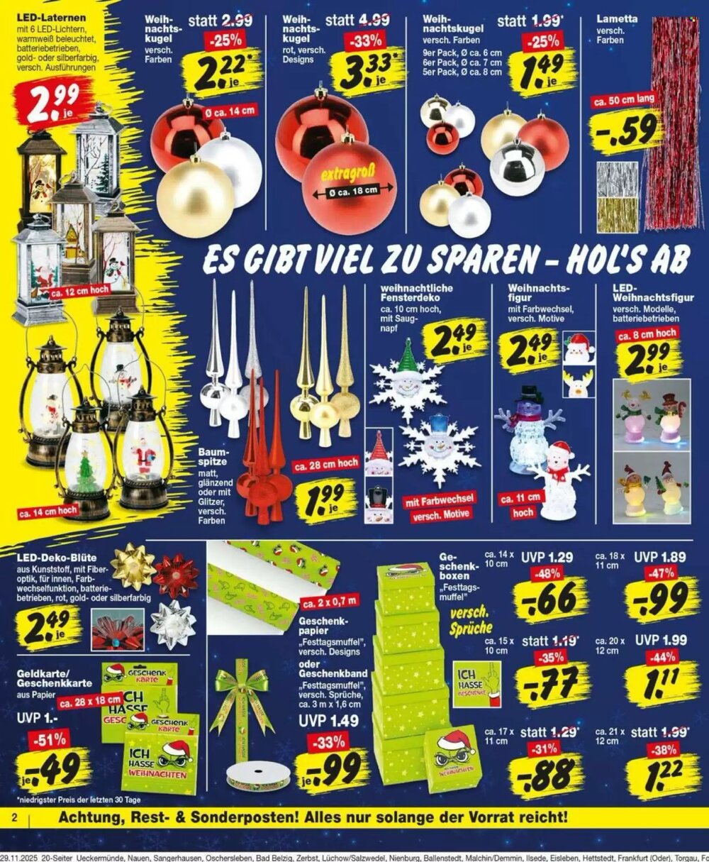 Repo Markt Prospekt (ab 01.12.2025) zum Blättern - Seite 2