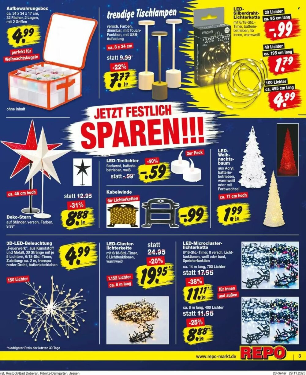 Repo Markt Prospekt (ab 01.12.2025) zum Blättern - Seite 3