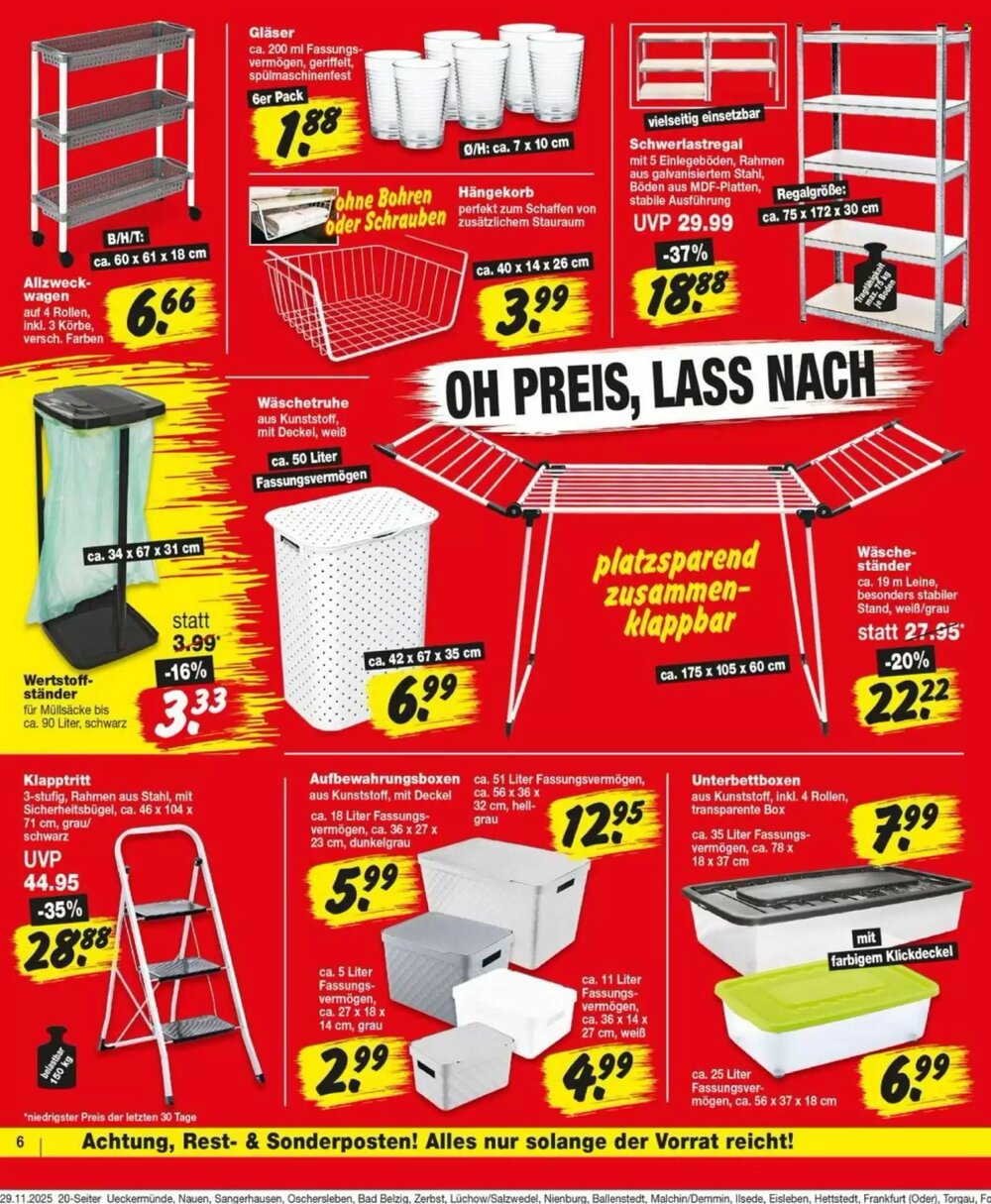 Repo Markt Prospekt (ab 01.12.2025) zum Blättern - Seite 6