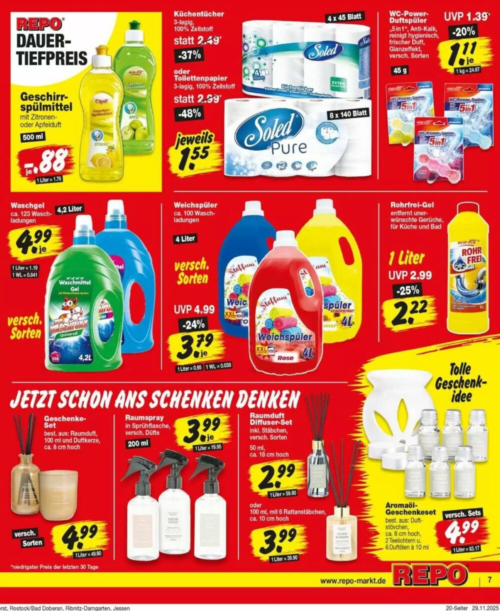 Repo Markt Prospekt (ab 01.12.2025) zum Blättern - Seite 7