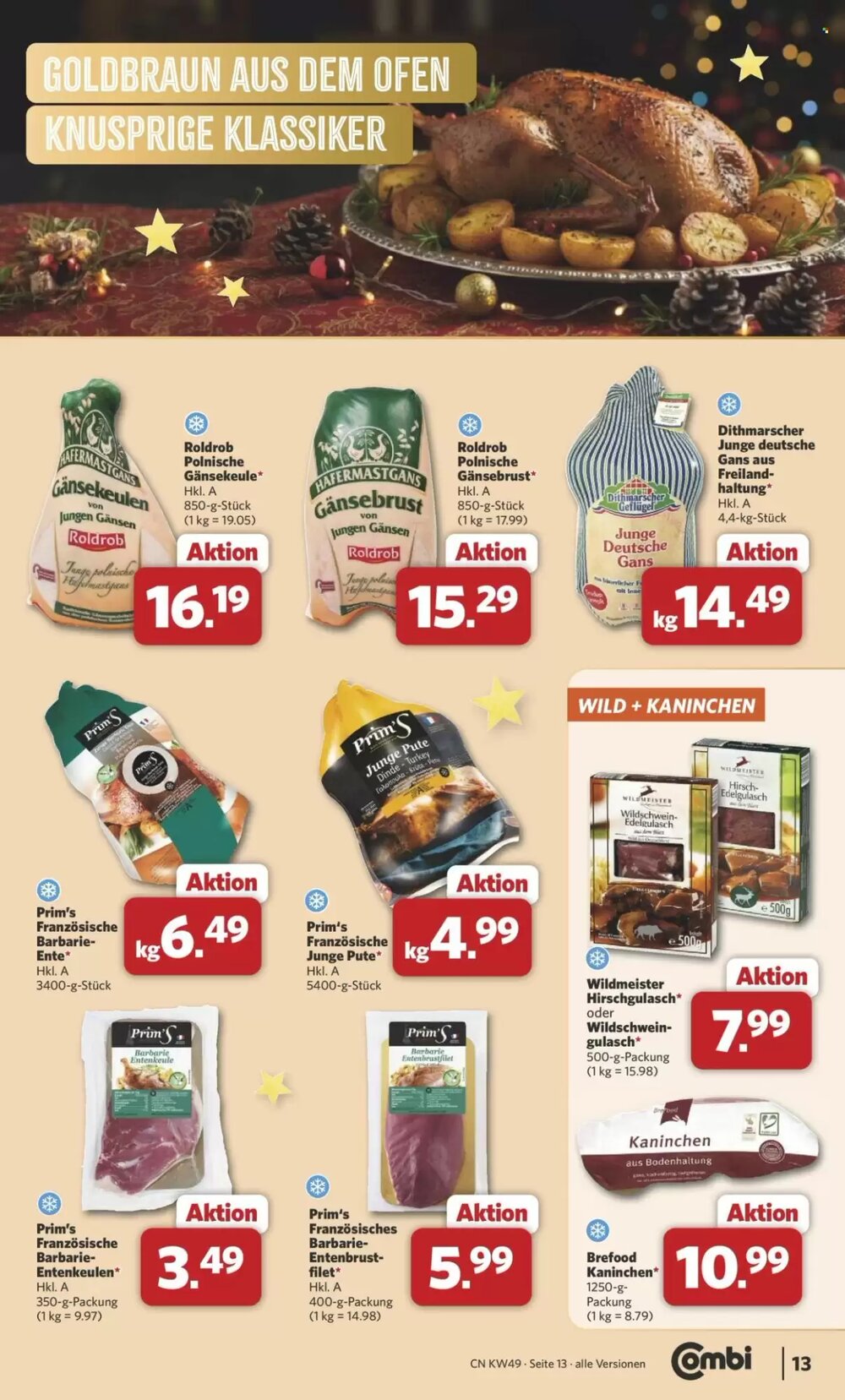 Combi Prospekt (ab 01.12.2025) zum Blättern - Seite 13