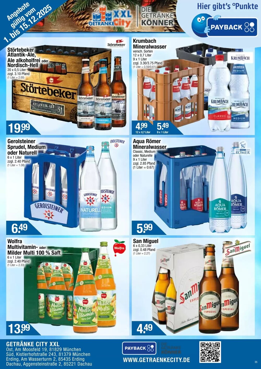 Getränke City Prospekt (ab 01.12.2025) zum Blättern - Seite 3