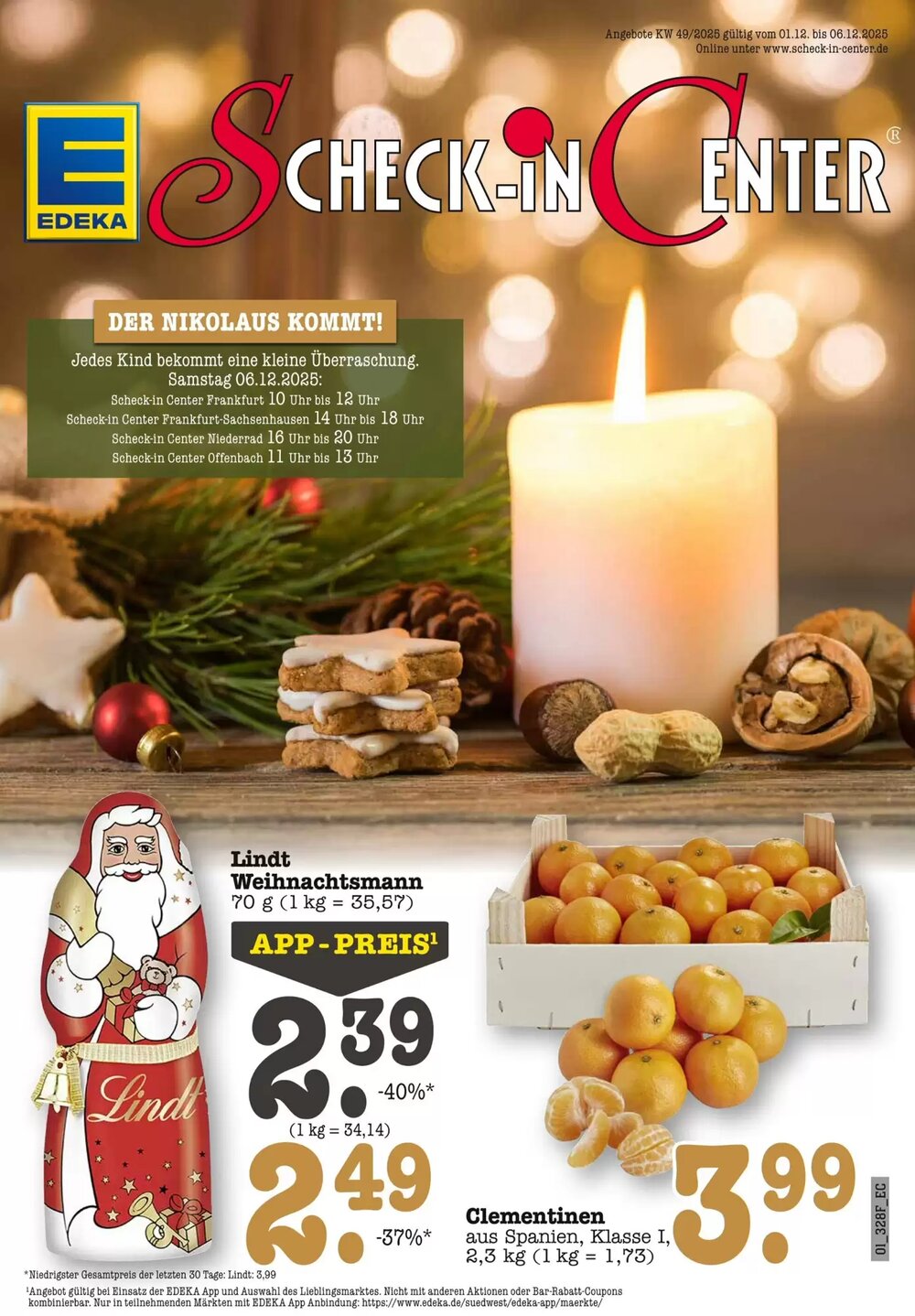 Scheck-in-Center Prospekt (ab 01.12.2025) zum Blättern - Seite 1