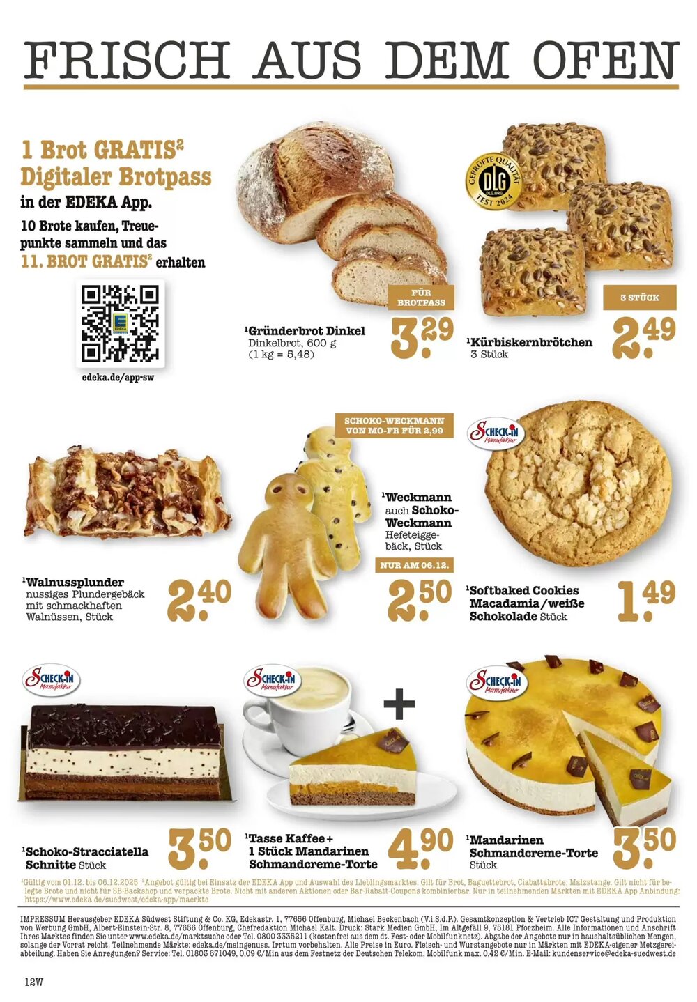 Scheck-in-Center Prospekt (ab 01.12.2025) zum Blättern - Seite 12