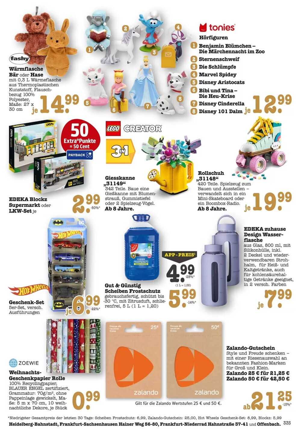 Scheck-in-Center Prospekt (ab 01.12.2025) zum Blättern - Seite 33