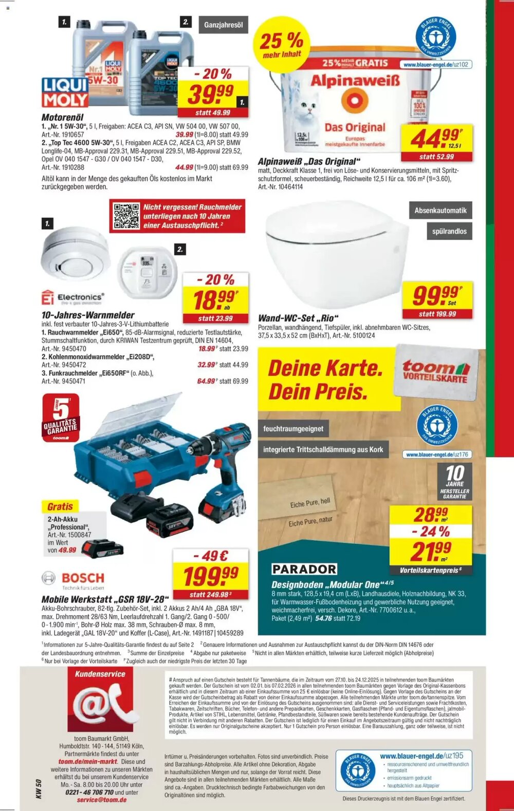 toom Baumarkt Prospekt (ab 01.12.2025) zum Blättern - Seite 12