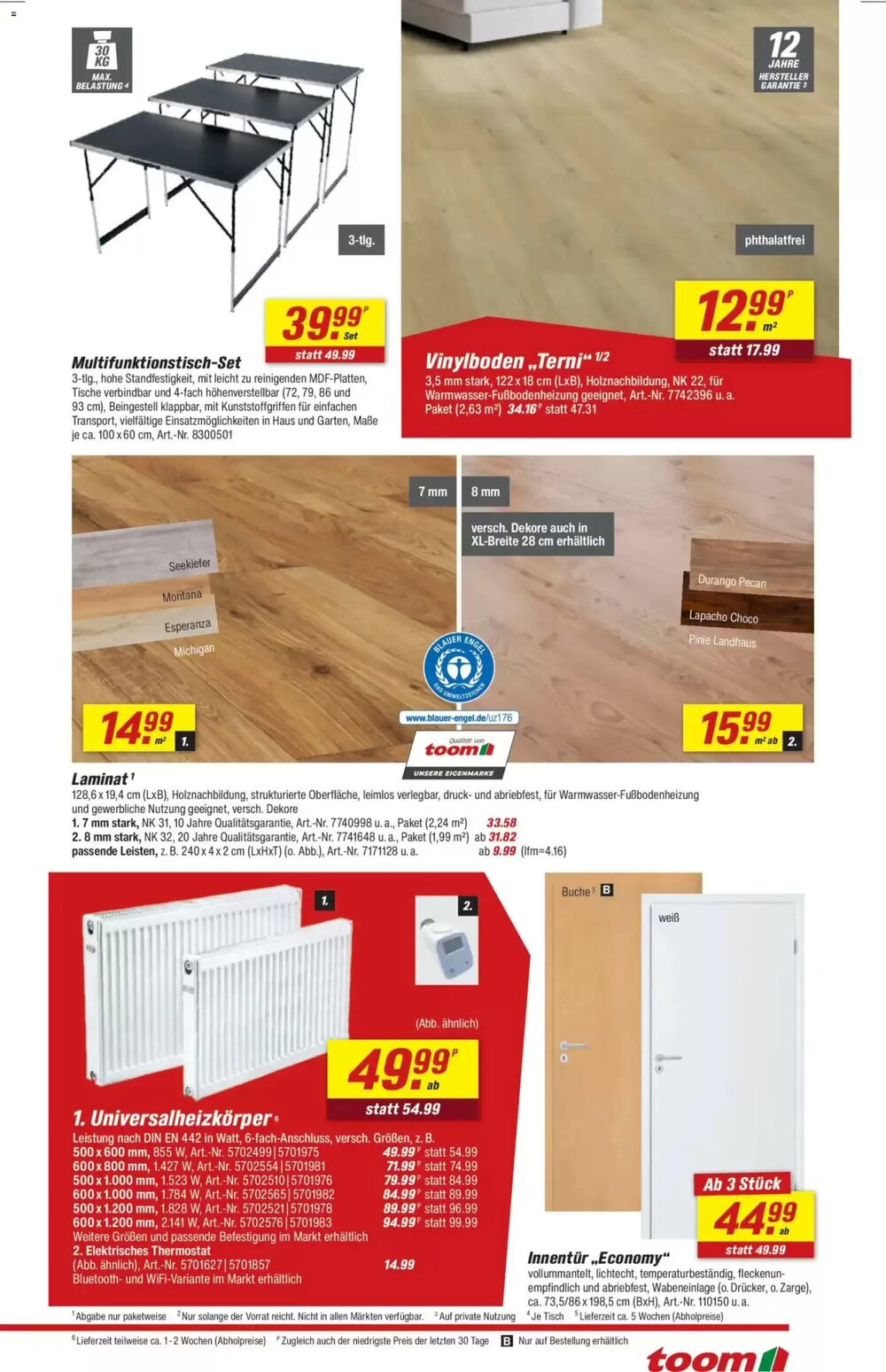 toom Baumarkt Prospekt (ab 01.12.2025) zum Blättern - Seite 5