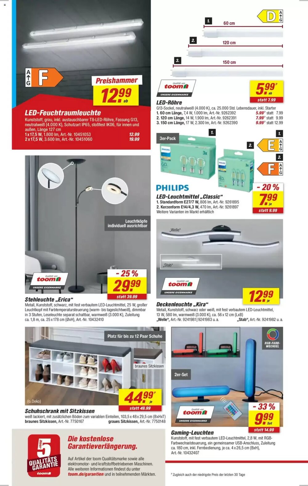 toom Baumarkt Prospekt (ab 01.12.2025) zum Blättern - Seite 8