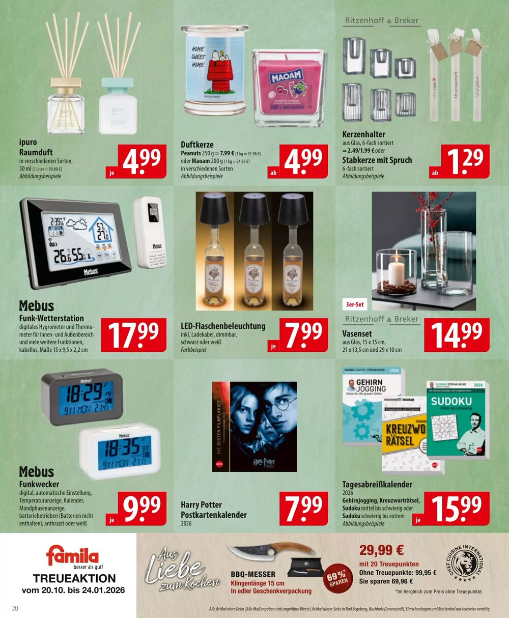 Famila Nord Ost Prospekt (ab 01.12.2025) zum Blättern - Seite 20
